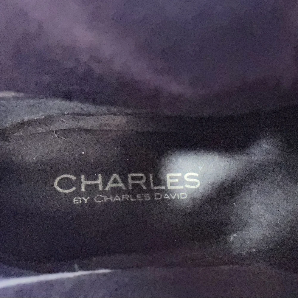 Charles David Blue Suede Over the Knee Boots Women’s 6.5 Charles David